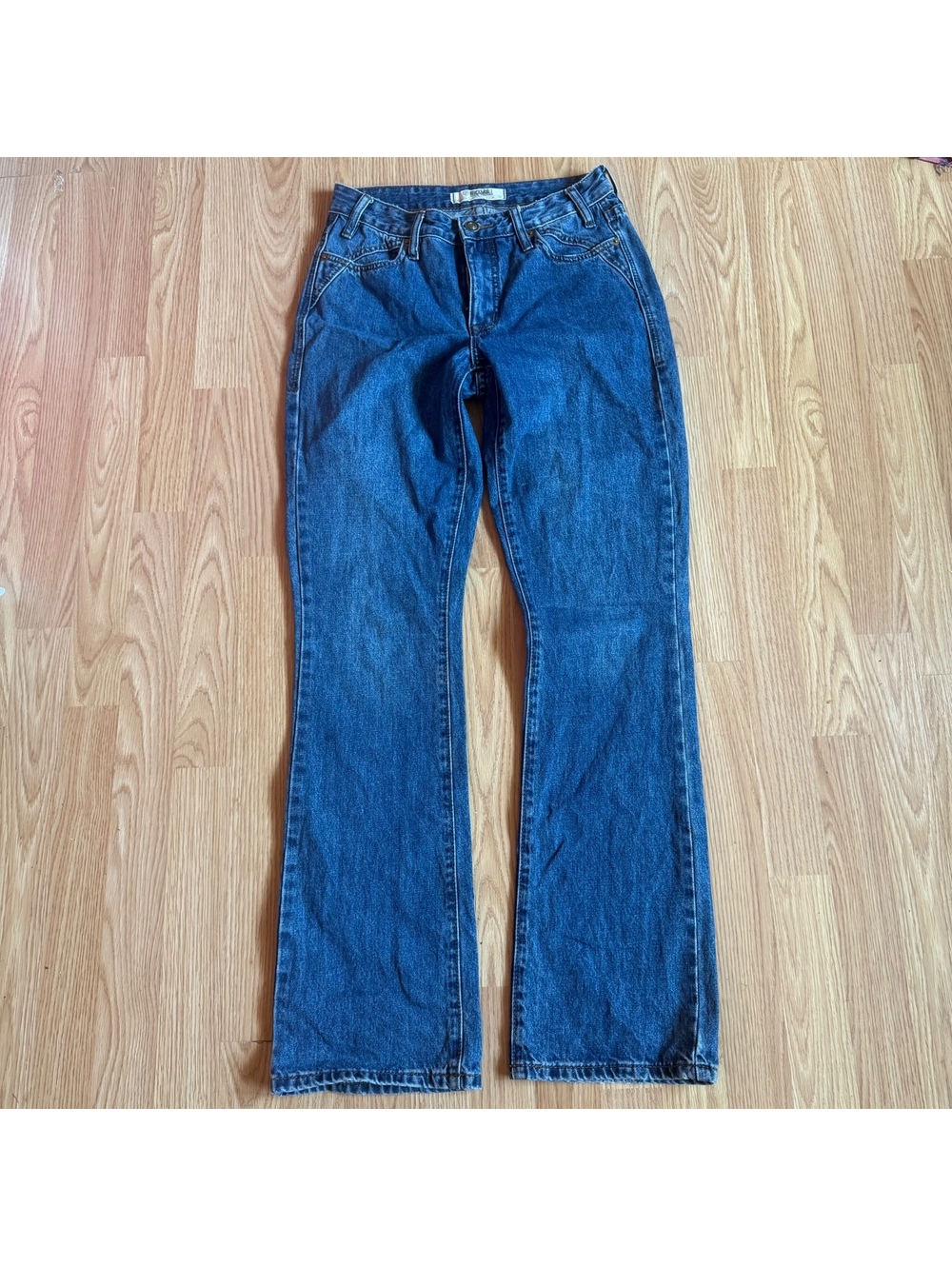 Rock & Roll Denim Bootcut Blue Jeans Western Size 4 x 34